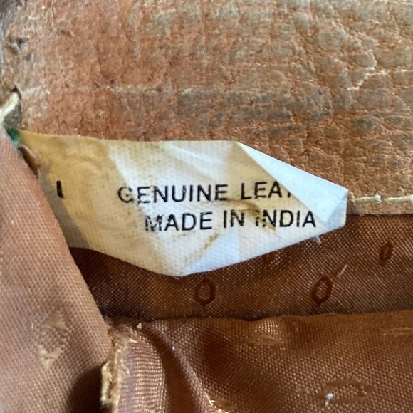 Great American Leatherworks Handpainted Shoulder Bag and Matching Wallet - Picture 8 of 15